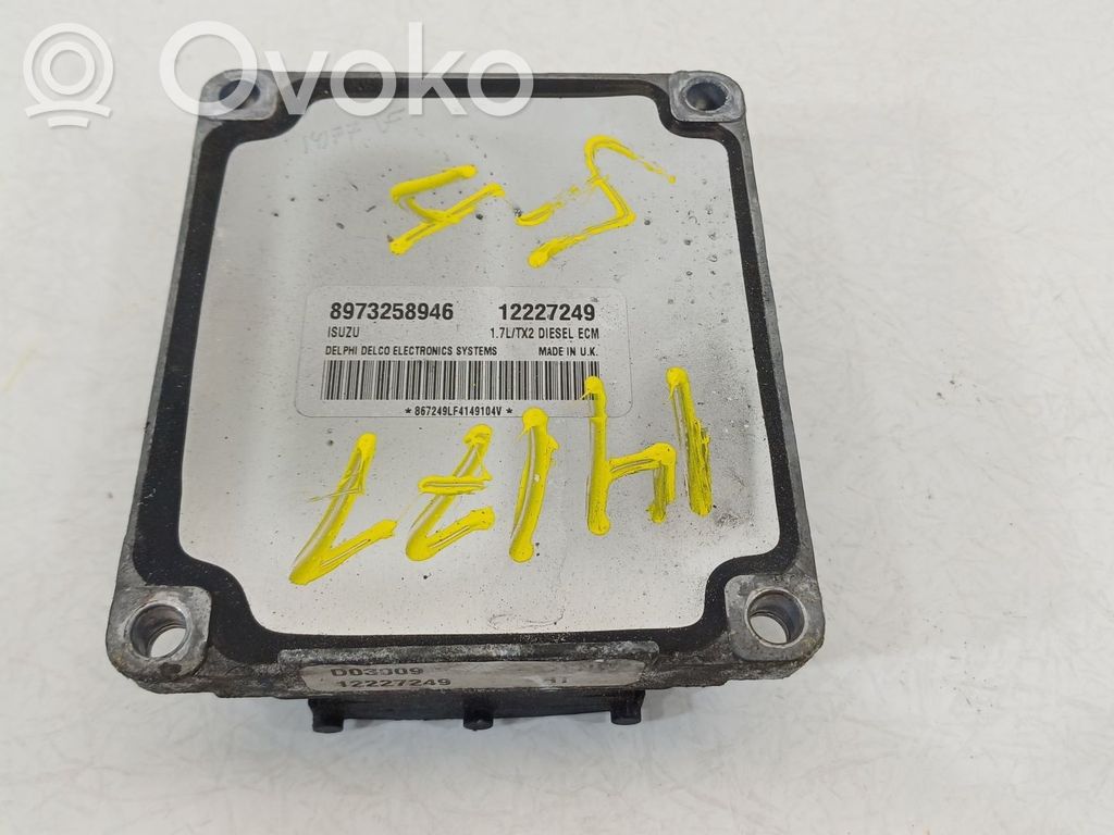 Engine control unit/module   8973258946,12227249