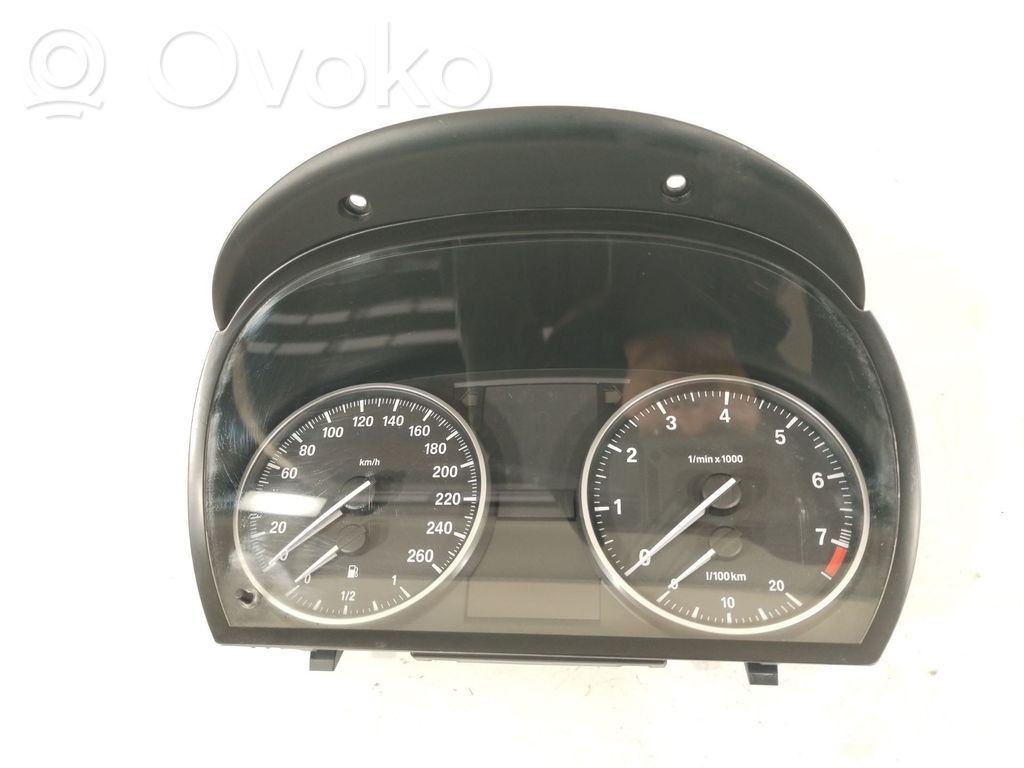 BMW 3 E90 E91 Speedometer (instrument cluster) 