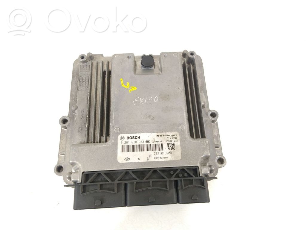 Engine control unit/module   237102335R,237101620R,0281018933