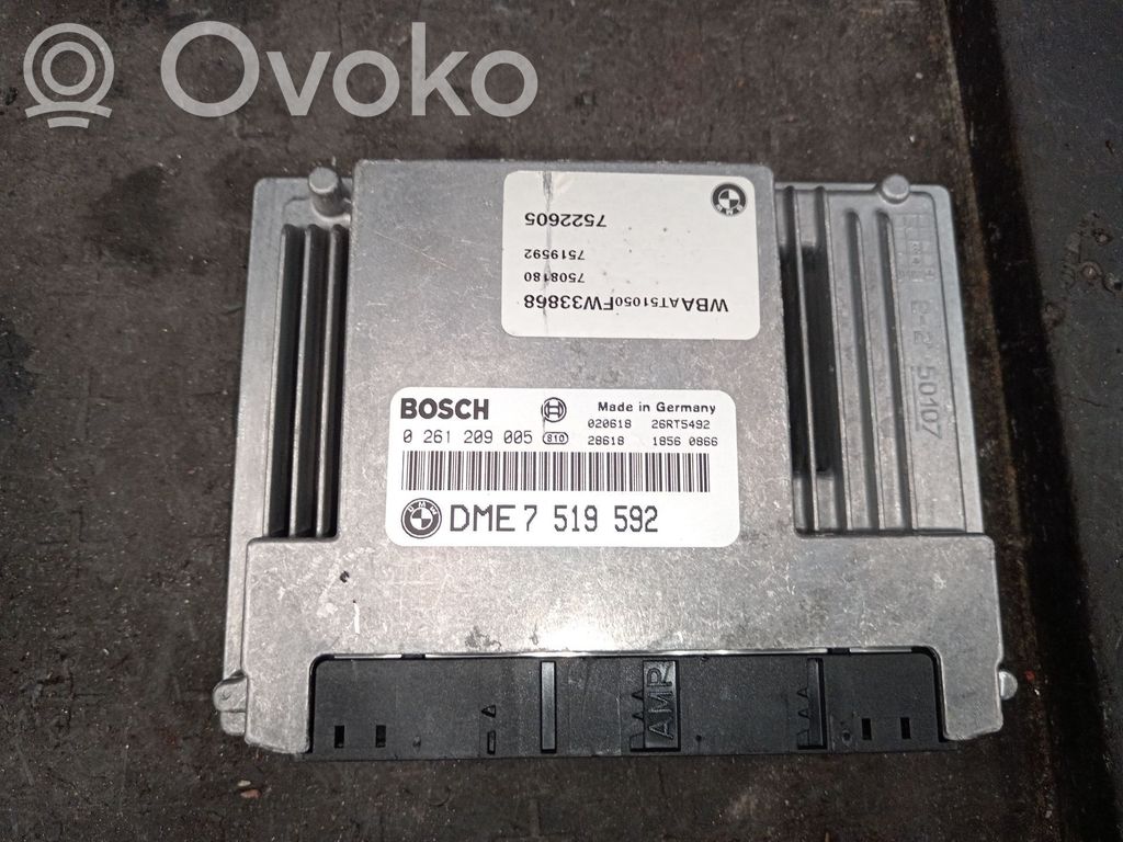 BMW 3 E46 Engine control unit/module 
