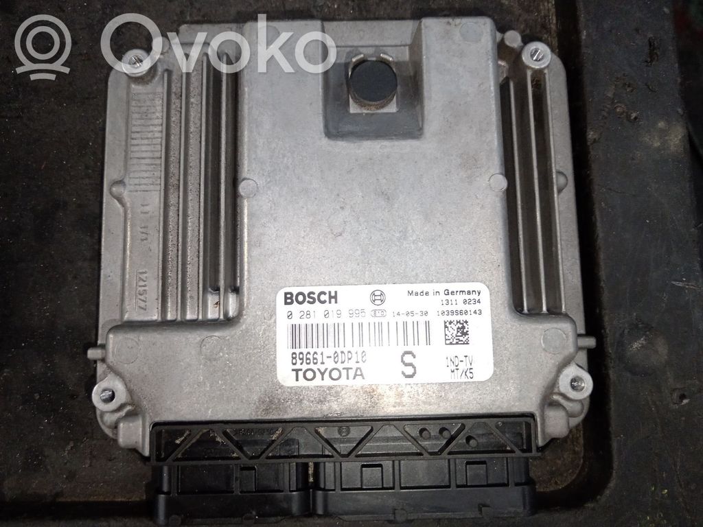 Toyota Yaris Unidad de control/módulo del motor 