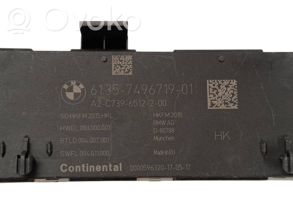 BMW 7 G11 G12 Tailgate/trunk control unit/module 