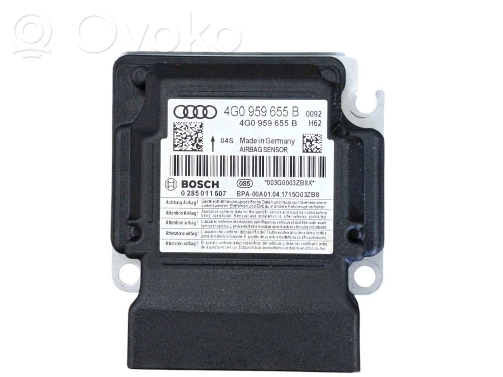 Audi A6 S6 C7 4G Airbag control unit/module 