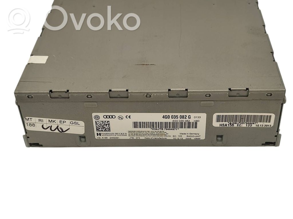 Audi A7 S7 4G GPS navigation control unit/module 