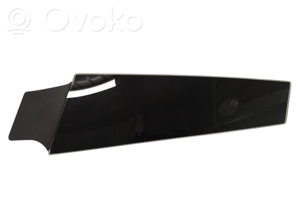 Tesla Model S Front door glass trim molding 