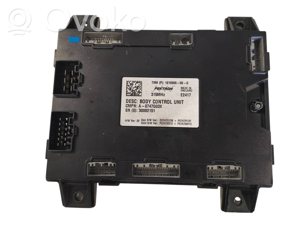 Tesla Model S Other control units/modules 