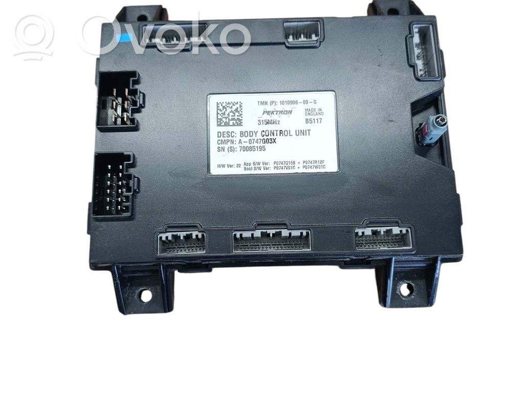 Tesla Model S Sonstige Steuergeräte / Module 