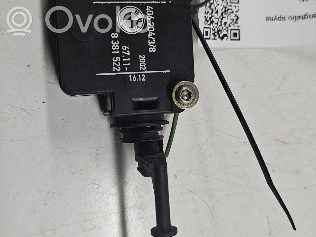 BMW 7 E65 E66 Polttoainesäiliön korkin lukko 