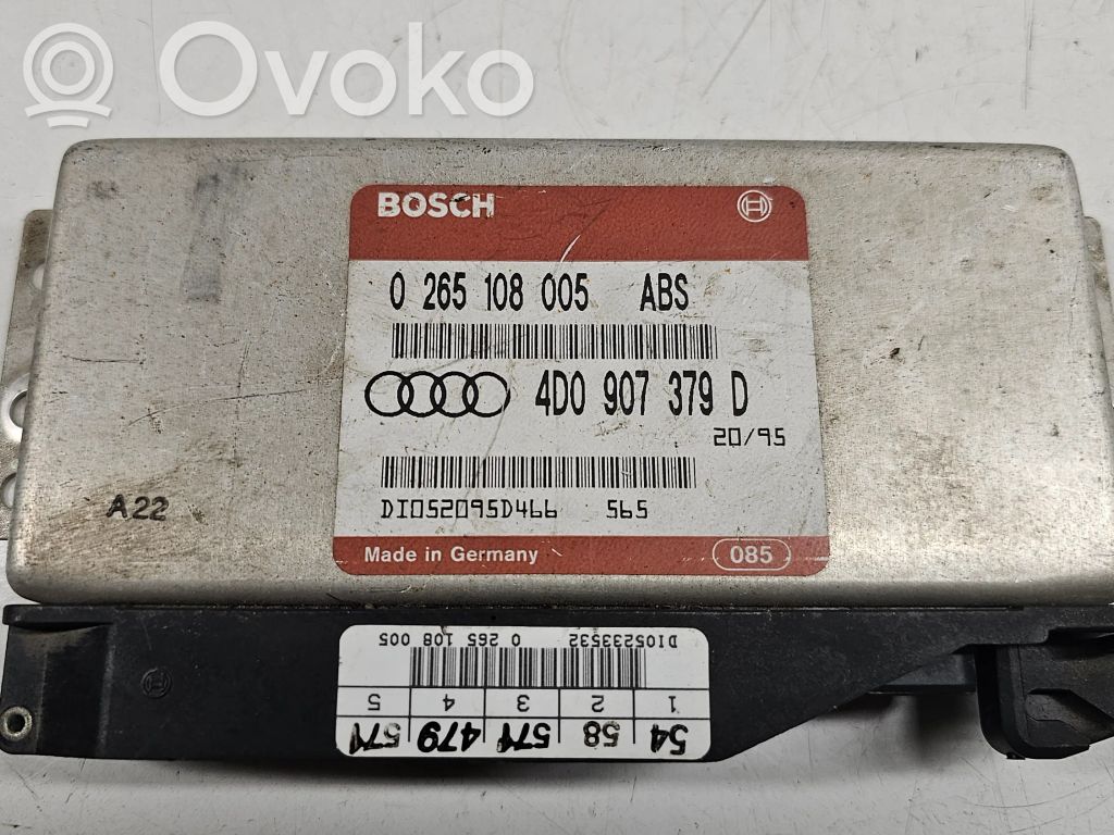 ABS control unit/module   4D0907379D