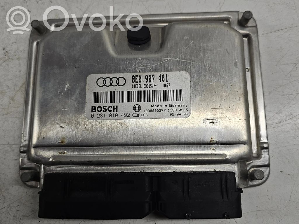 Audi A4 S4 B6 8E 8H Engine control unit/module 