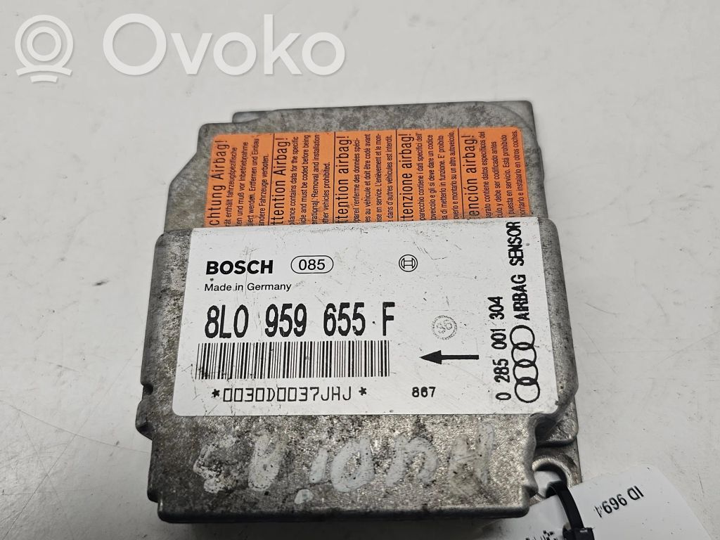 Audi A3 S3 8L Airbag control unit/module 