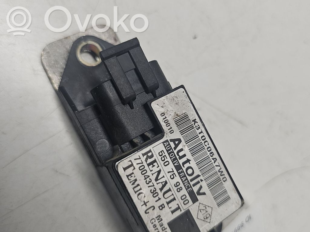 Renault Scenic I Airbagsensor Crashsensor Drucksensor 