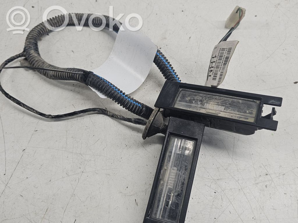 Opel Vectra C Lampa oświetlenia tylnej tablicy rejestracyjnej 