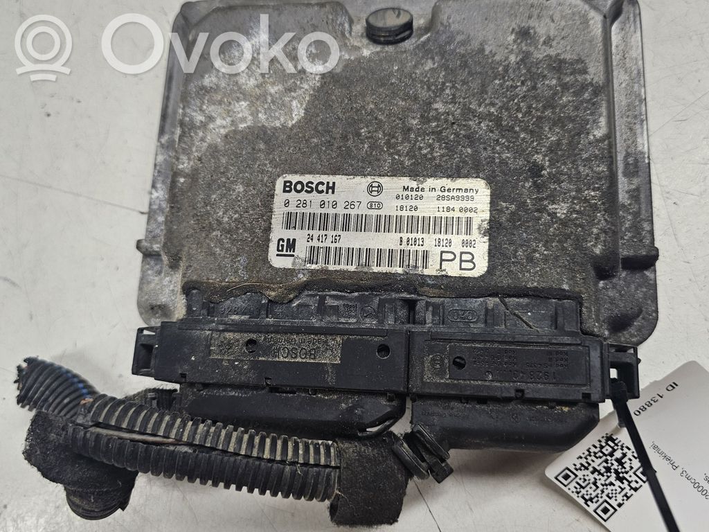 Opel Astra G Engine control unit/module 