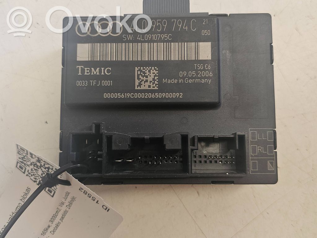 Audi Q7 4L Door control unit/module 