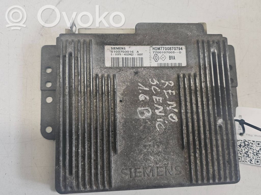Renault Scenic I Engine control unit/module 