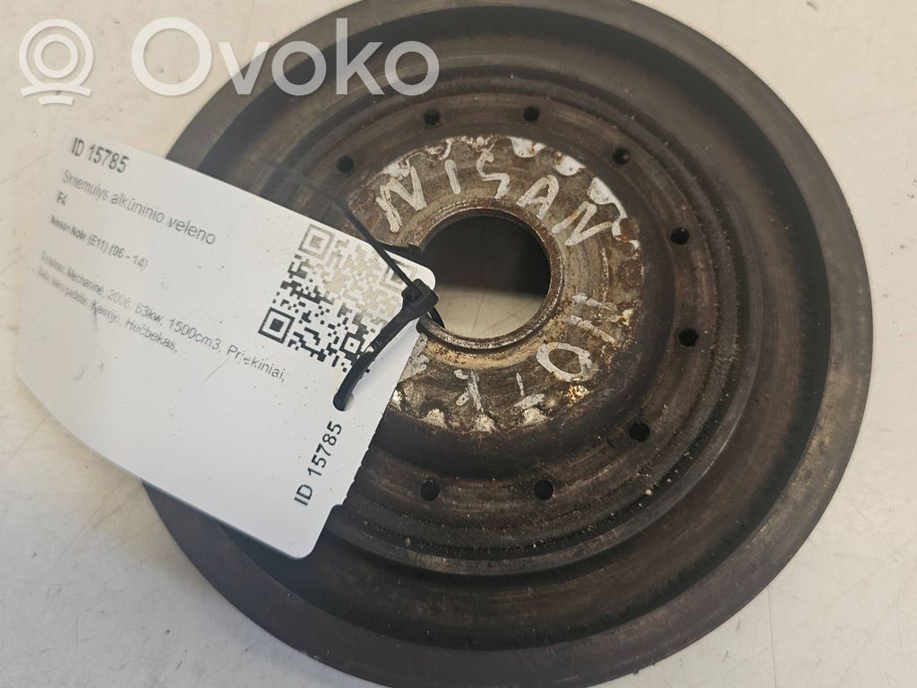 Nissan Note (E11) Kloķvārpstas skriemelis 