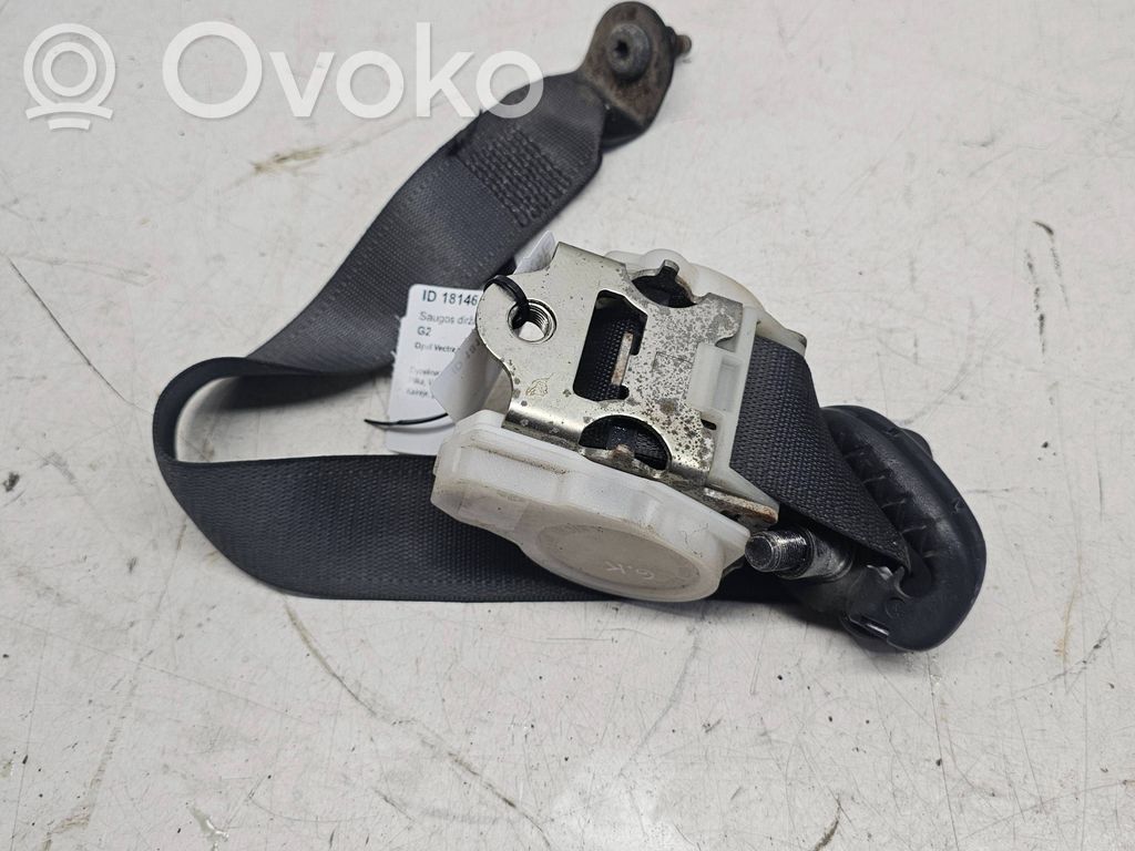 Pas bezpieczeństwa fotela tylnego   09185551N