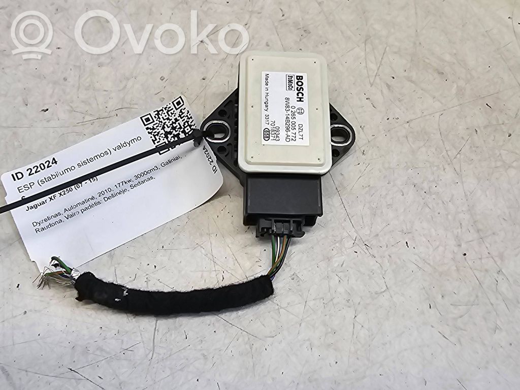 Jaguar XF X250 Unidad de control ESP (sistema de estabilidad) 