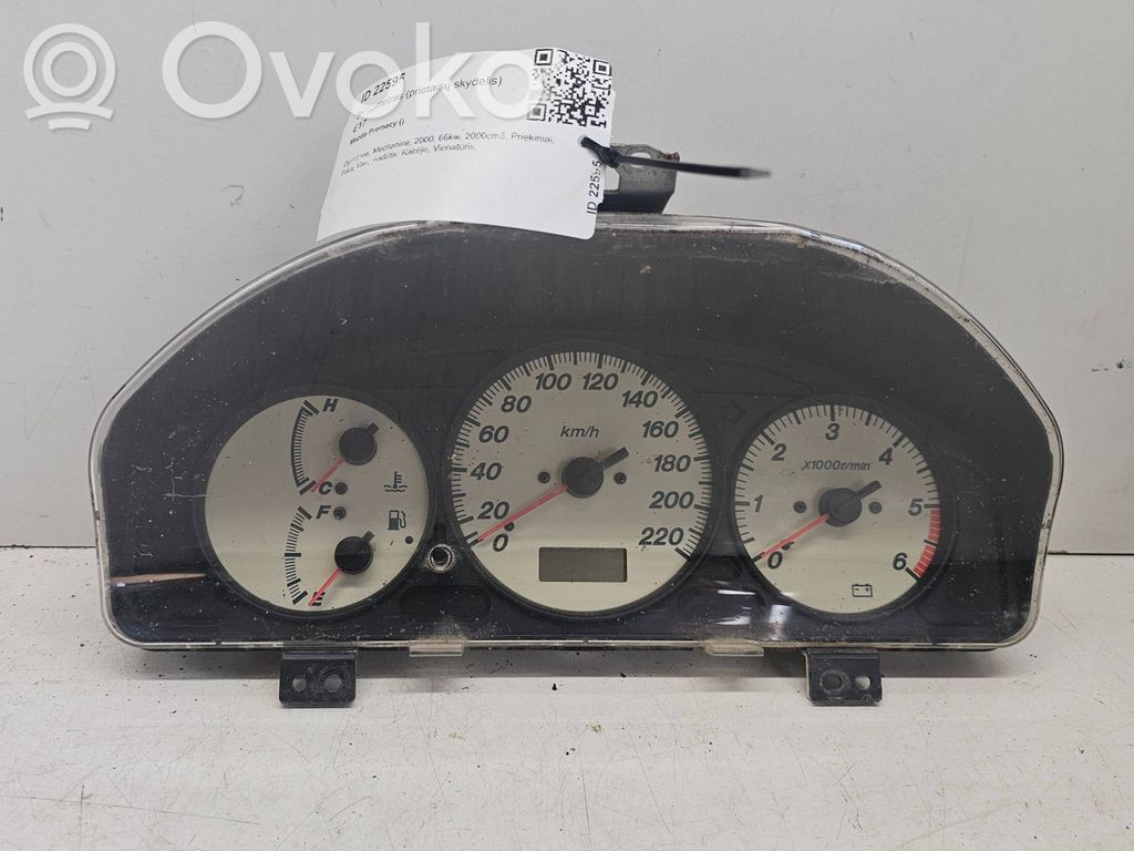 Mazda Premacy Speedometer (instrument cluster) 