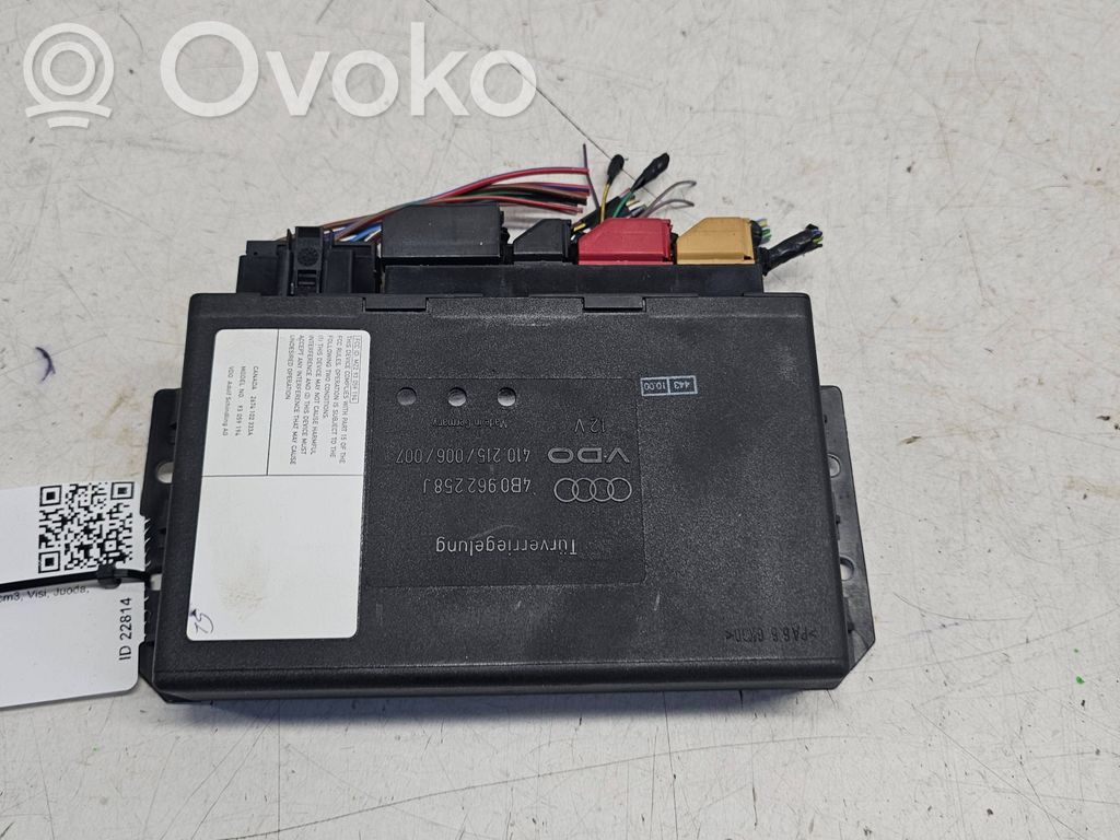 Audi A6 S6 C5 4B Mukavuusmoduuli 