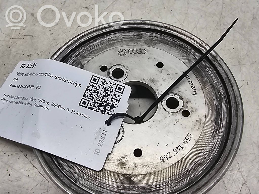 Audi A6 S6 C5 4B Riemenscheibe Servopumpe 