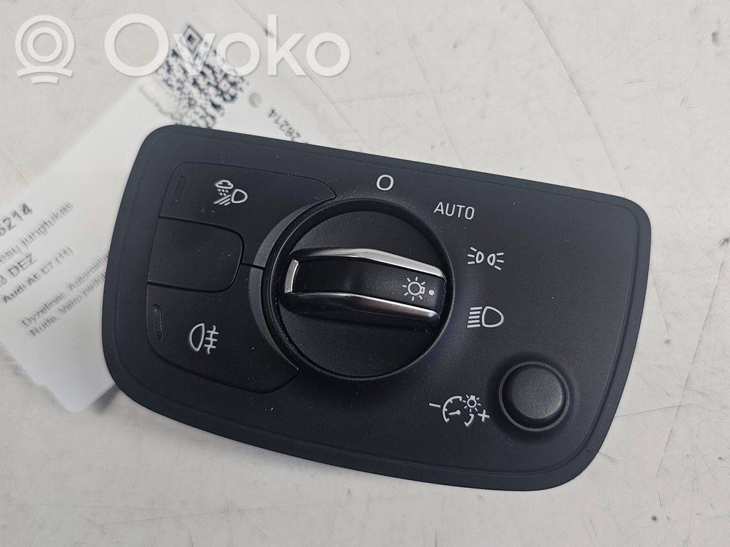 Audi A6 C7 Light switch 