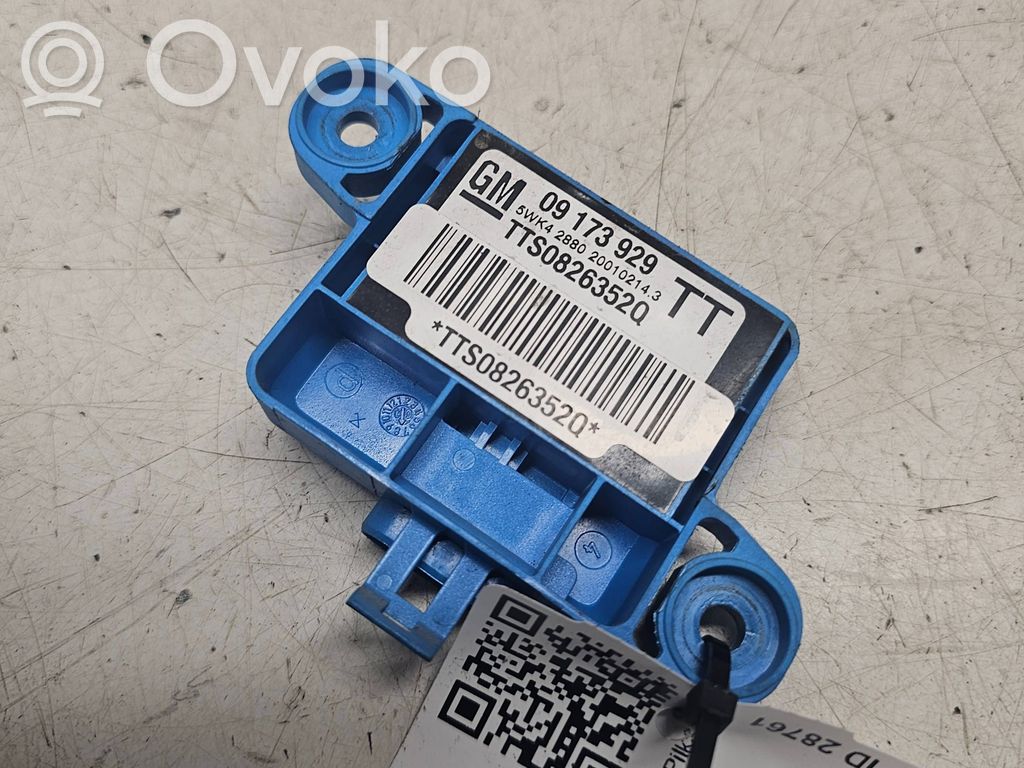 Opel Omega B2 Airbagsensor Crashsensor Drucksensor 
