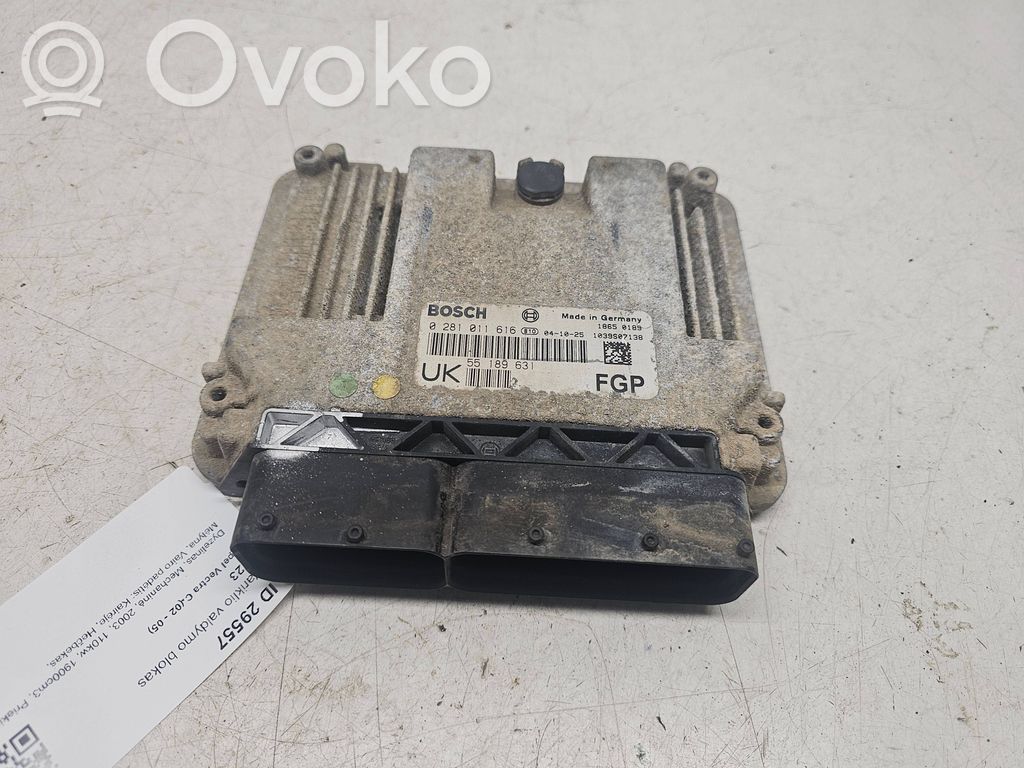 Engine control unit/module   55189631