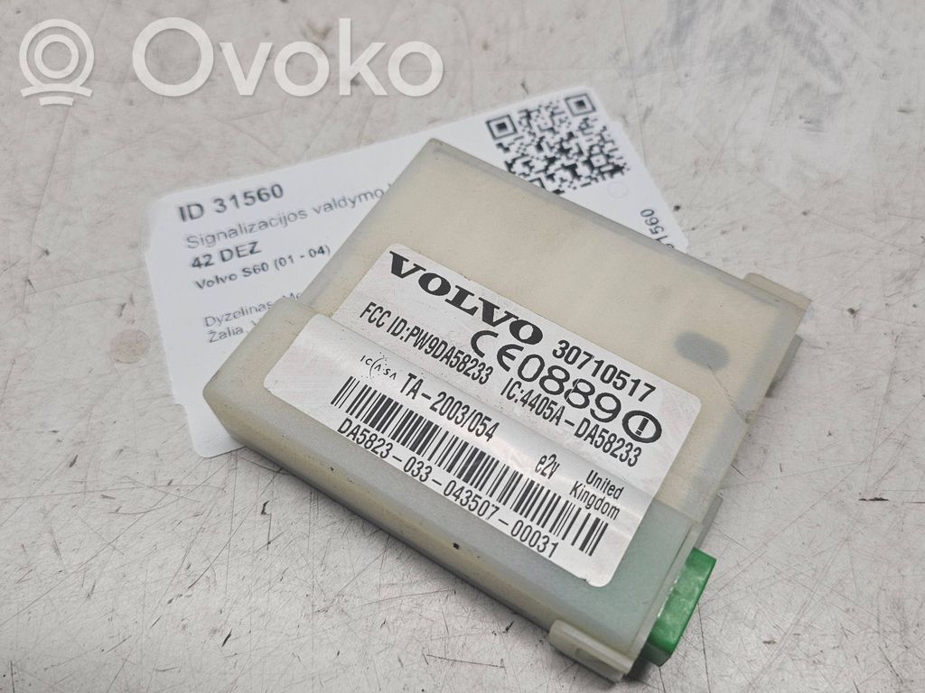 Volvo S60 Alarm control unit/module 