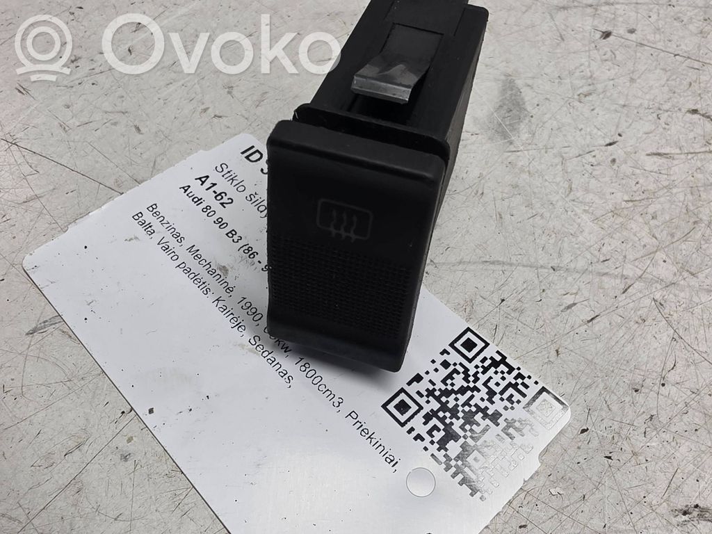 Audi 80 90 B3 Windscreen/window heater switch 