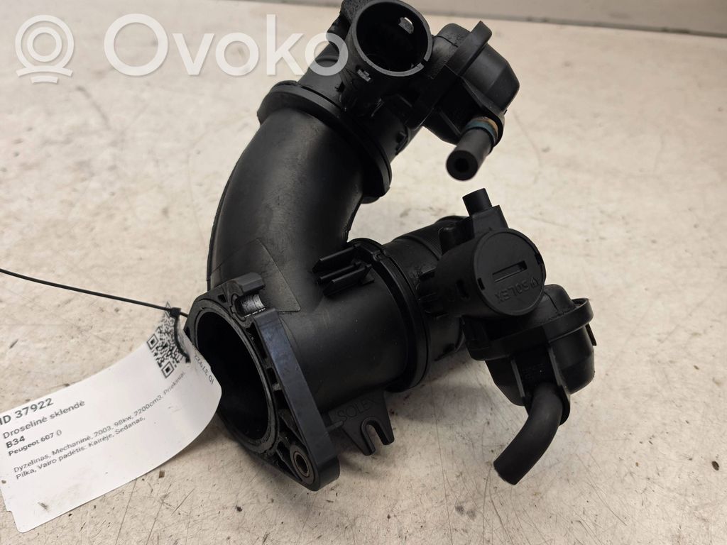 Peugeot 607 Throttle valve 