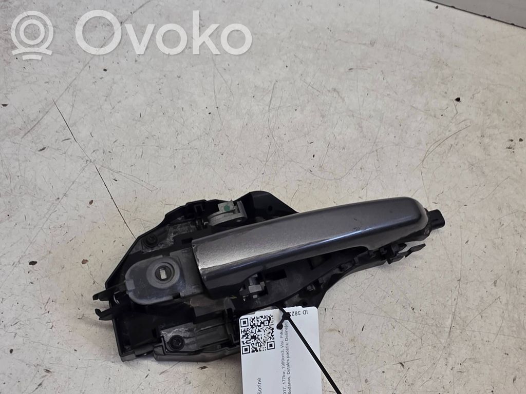 Jaguar XF X260 Klamka zewnętrzna drzwi przednich 
