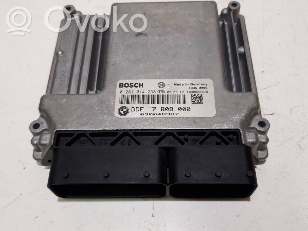 Engine control unit/module   0281014238,DDE7809000,030046397