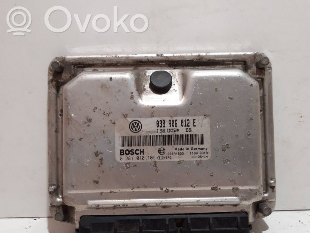 Skoda Octavia Mk1 (1U) Engine control unit/module 