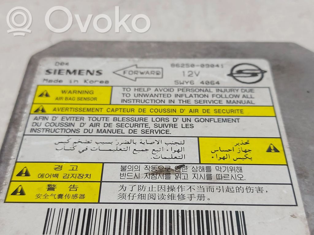 SsangYong Kyron Centralina/modulo airbag 