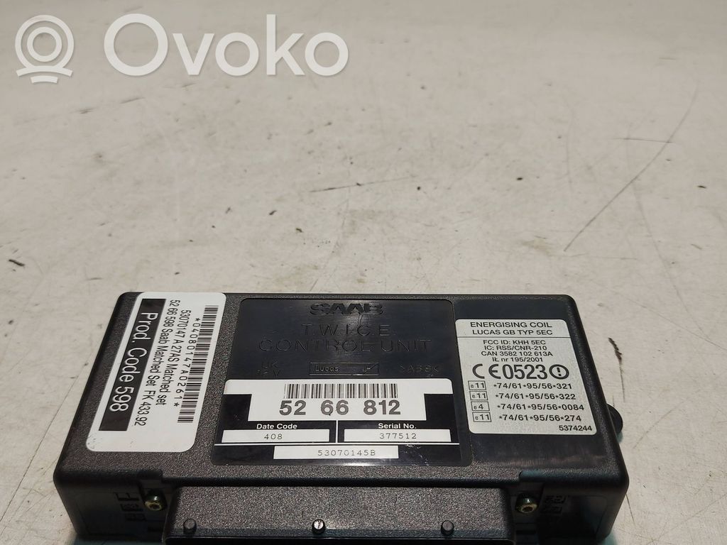 Saab 9-5 Comfort/convenience module 