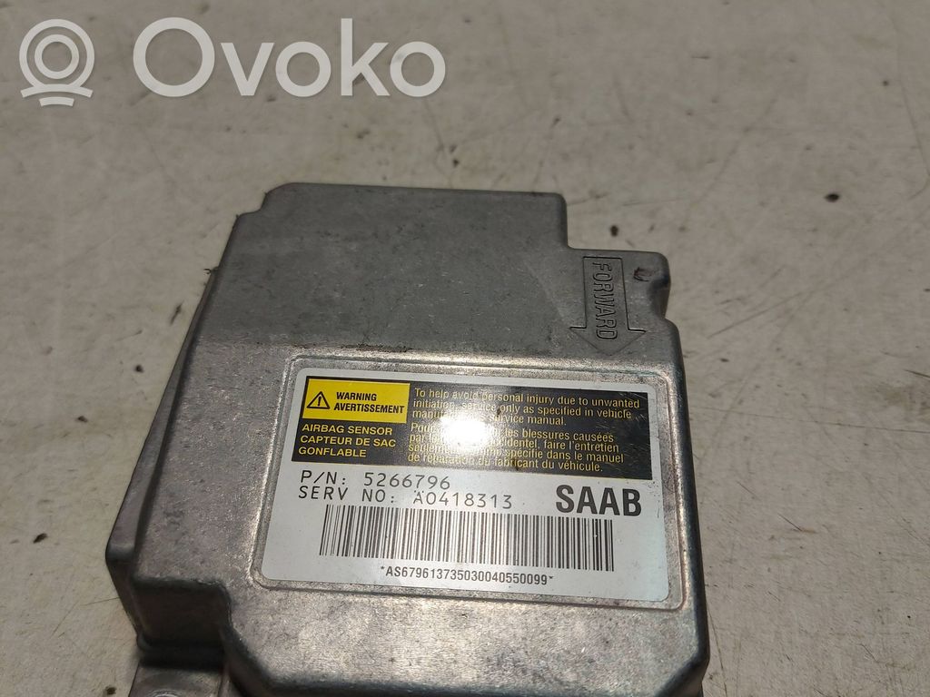 Saab 9-5 Airbag control unit/module 