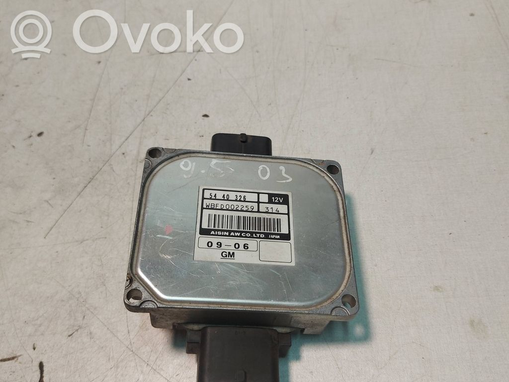 Saab 9-5 Gearbox control unit/module 