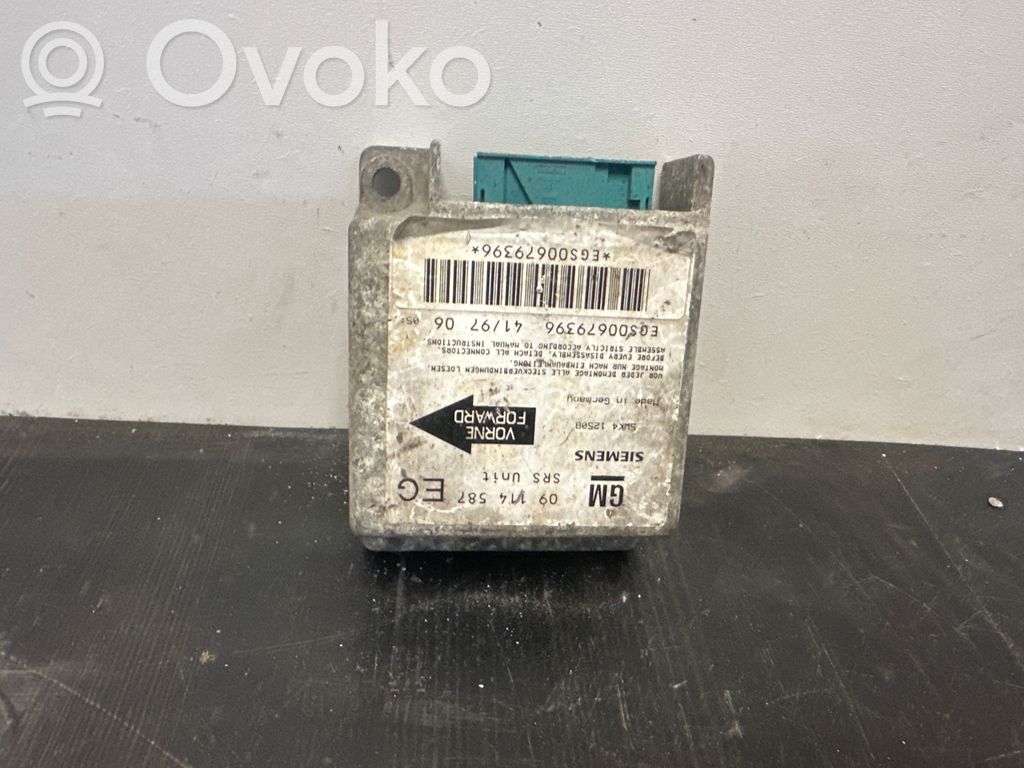 Opel Combo B Airbag control unit/module 