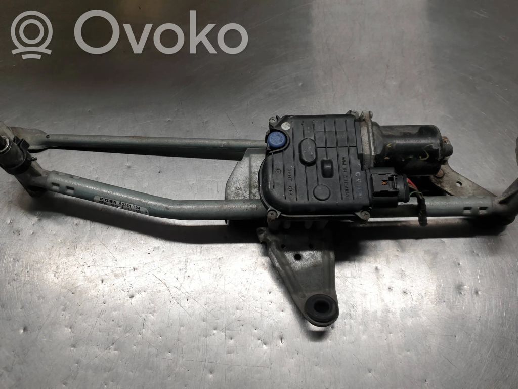 Volkswagen PASSAT B7 Mechanizm i silniczek wycieraczek szyby przedniej / czołowej 