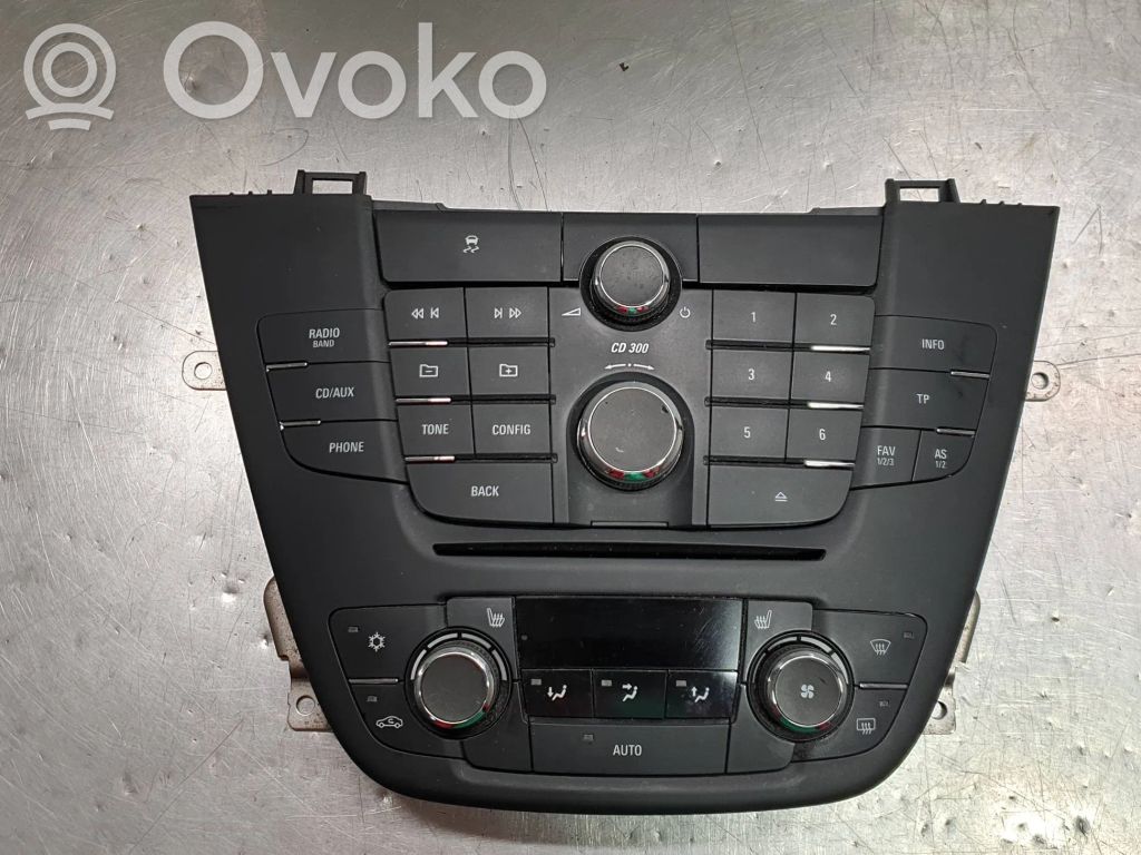 Opel Insignia A Climate control unit 