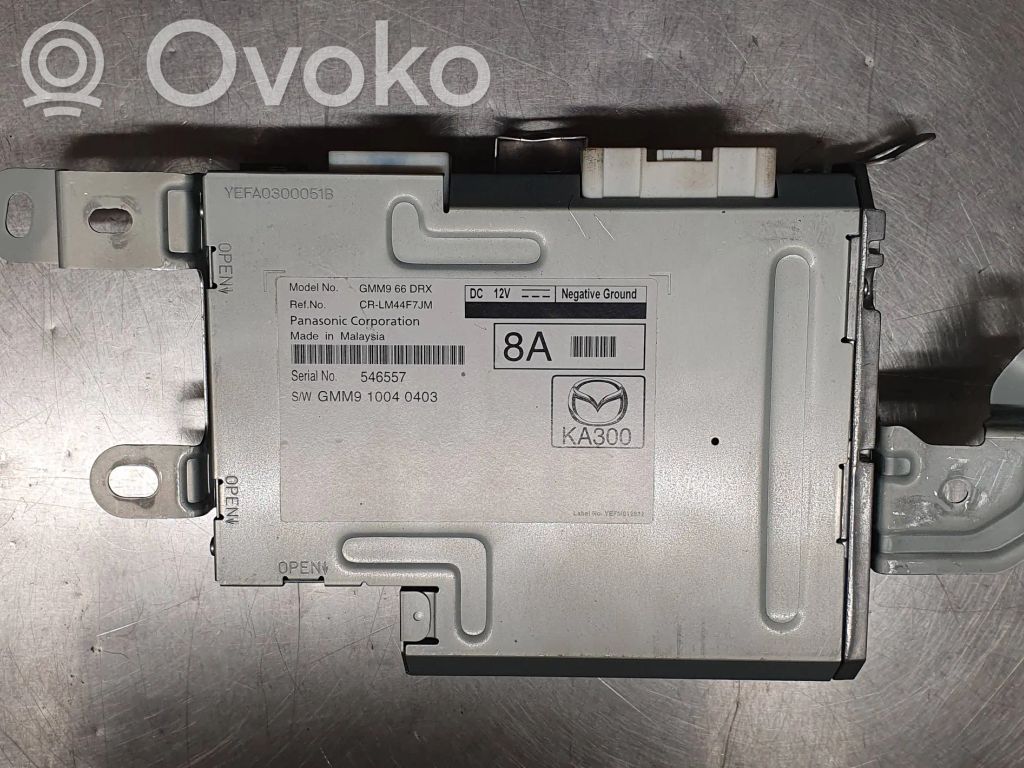 Mazda 6 Navigacijos (GPS) valdymo blokas 