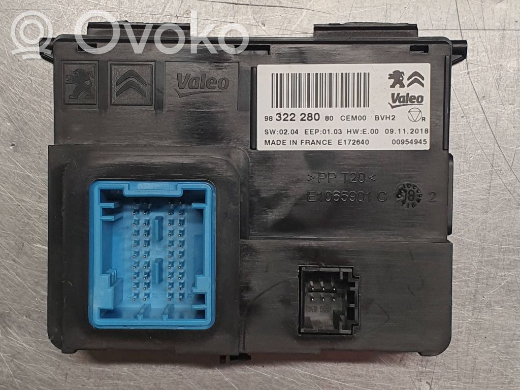 Peugeot Partner III Other control units/modules 