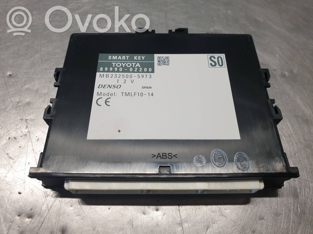 Toyota Auris E180 Keyless (KESSY) go control unit/module 
