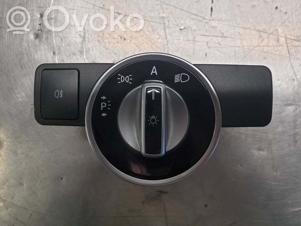 Mercedes-Benz E W212 Interruptor de luz 