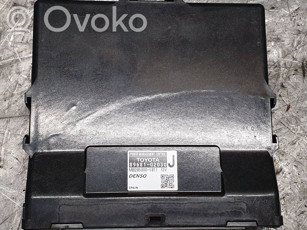 Toyota Auris E180 Muut ohjainlaitteet/moduulit 