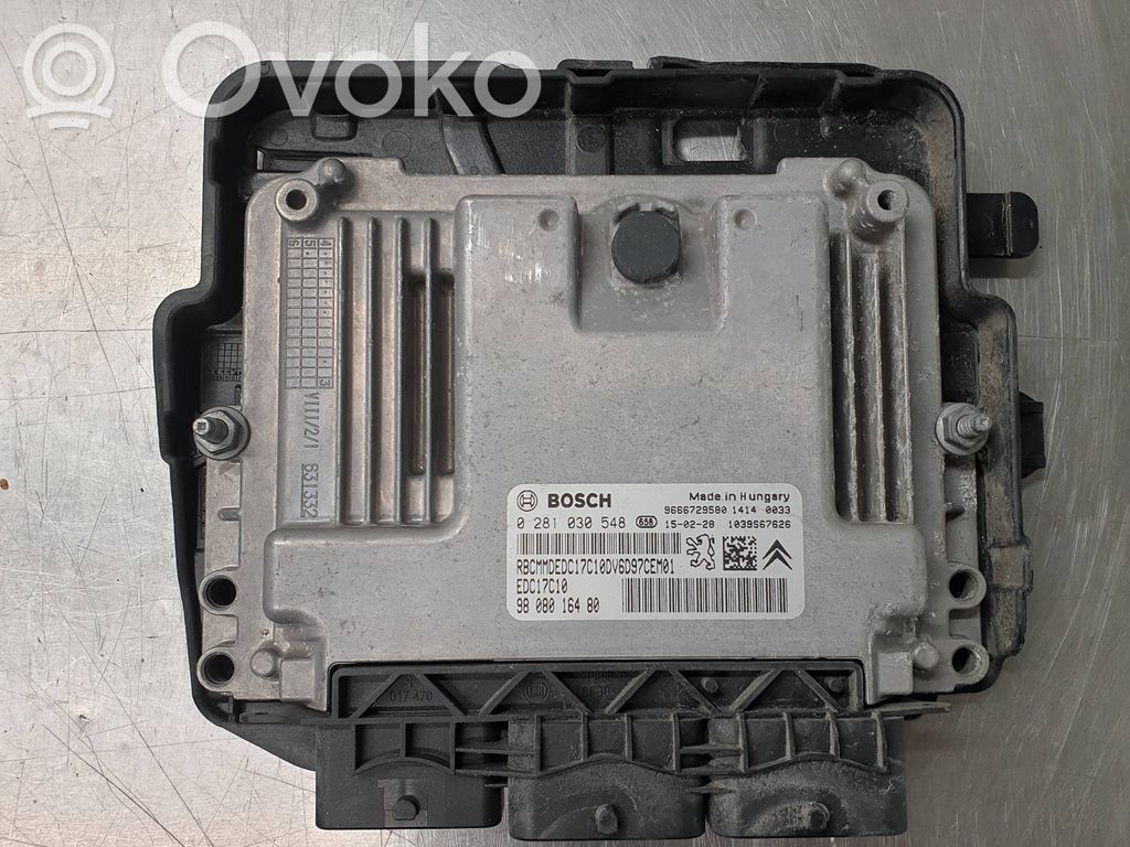 Peugeot 208 I Unidad de control/módulo del motor 