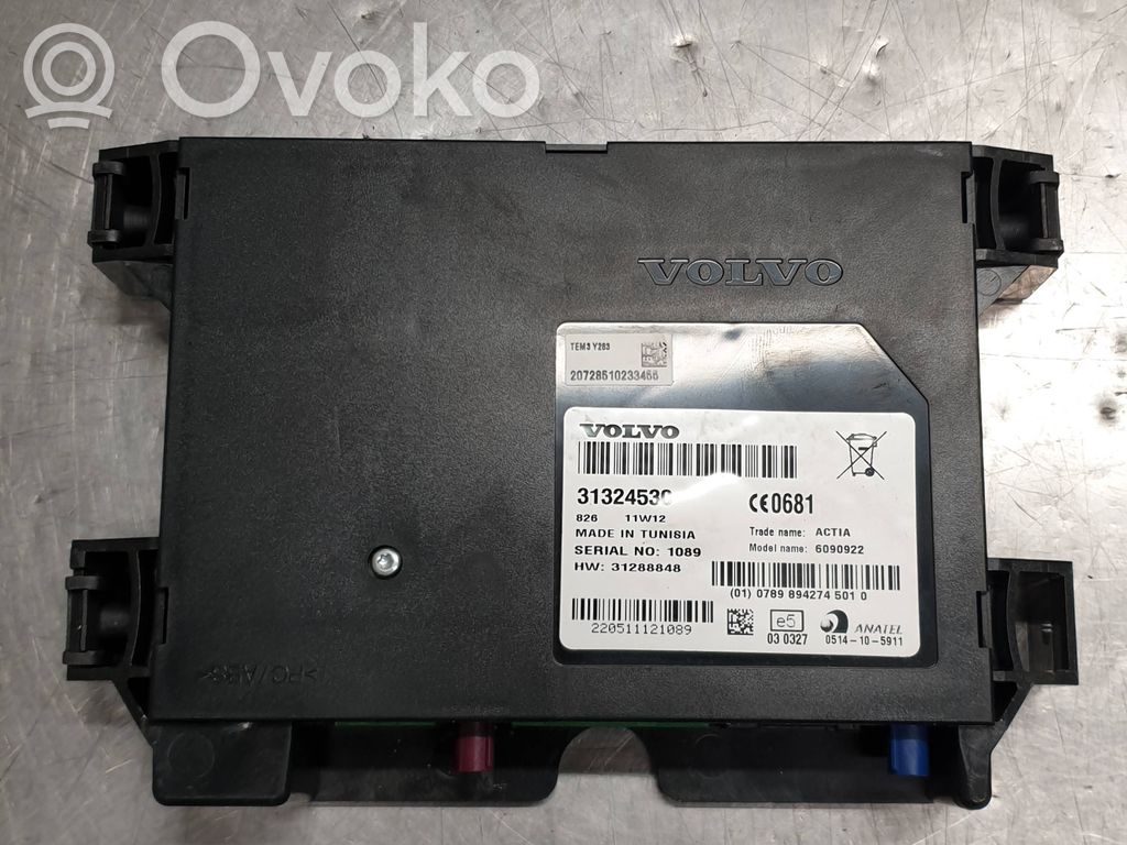 Volvo XC60 Phone control unit/module 