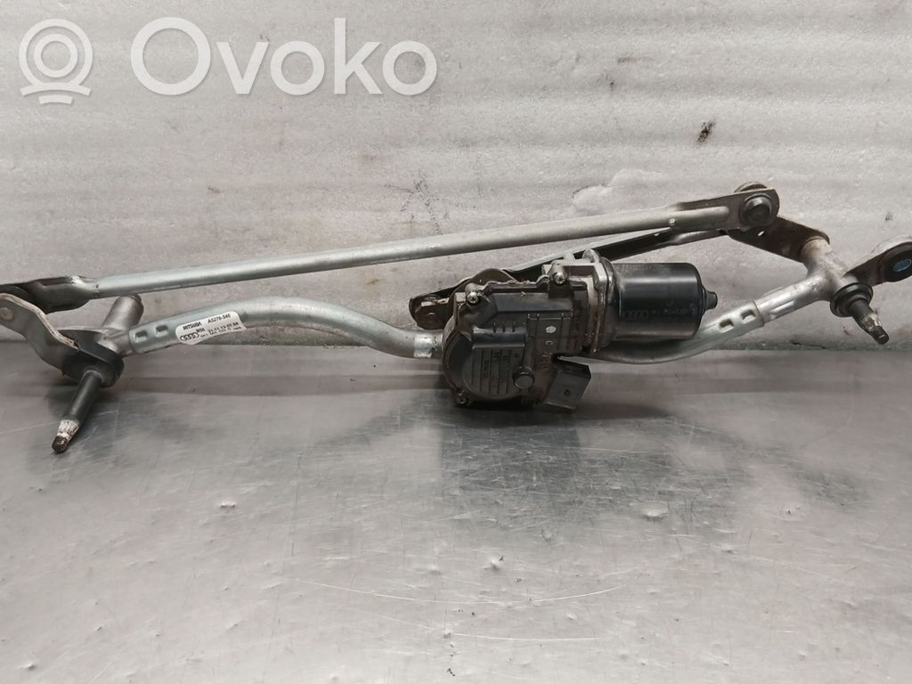 Audi A4 S4 B8 8K Wischergestänge Wischermotor vorne 